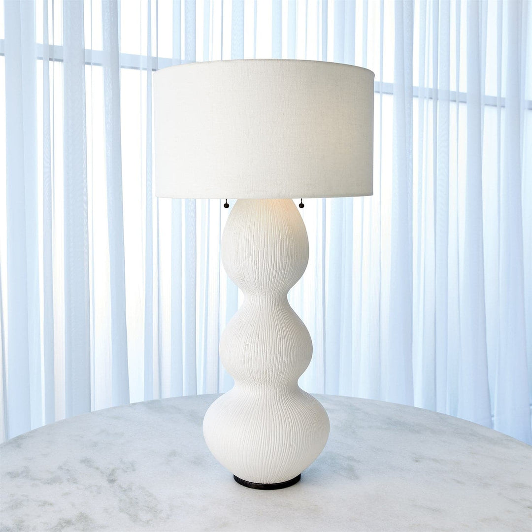 Torch Table Lamp-Global Views-GVSA-7.10528-Table LampsGrey-6-France and Son