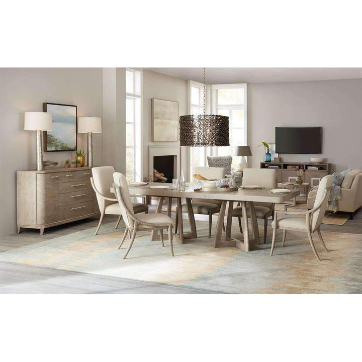 Affinity Host Chair-Hooker-HOOKER-6050-75500-GRY-Dining Chairs-3-France and Son