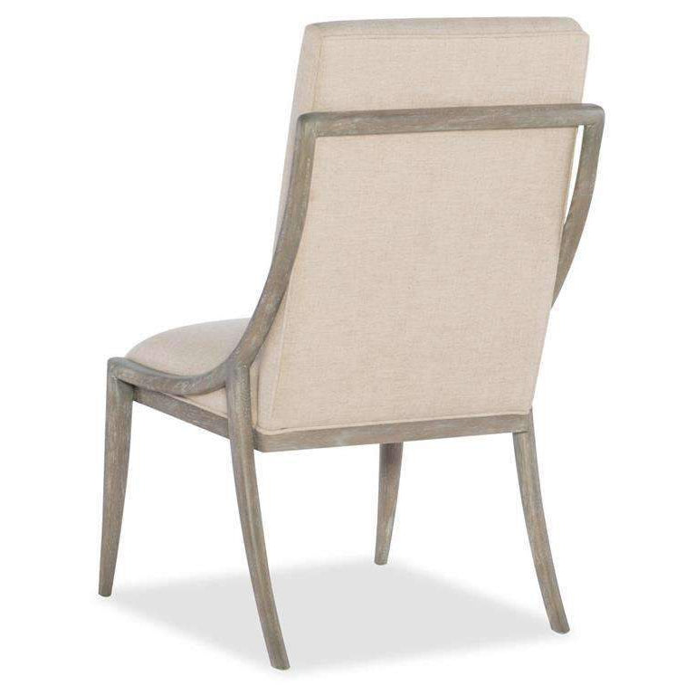 Affinity Slope Side Chair-Hooker-HOOKER-6050-75510-GRY-Dining Chairs-4-France and Son