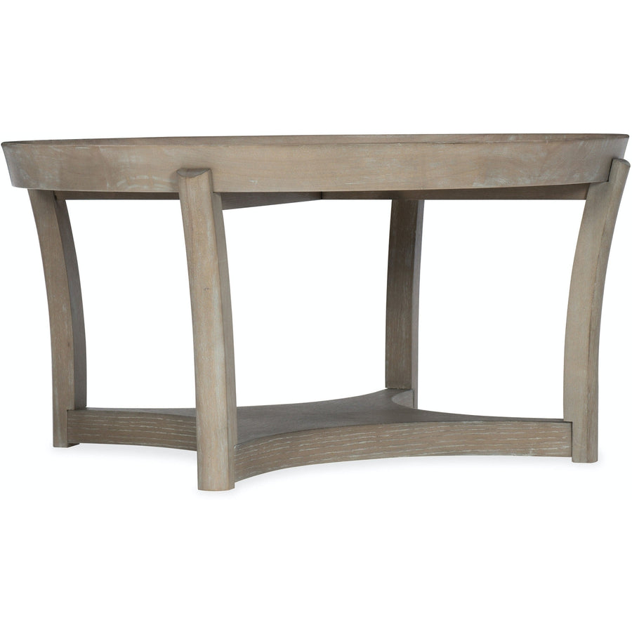 Affinity Round Cocktail Table-Hooker-HOOKER-6050-80111-GRY-Dining Tables-1-France and Son