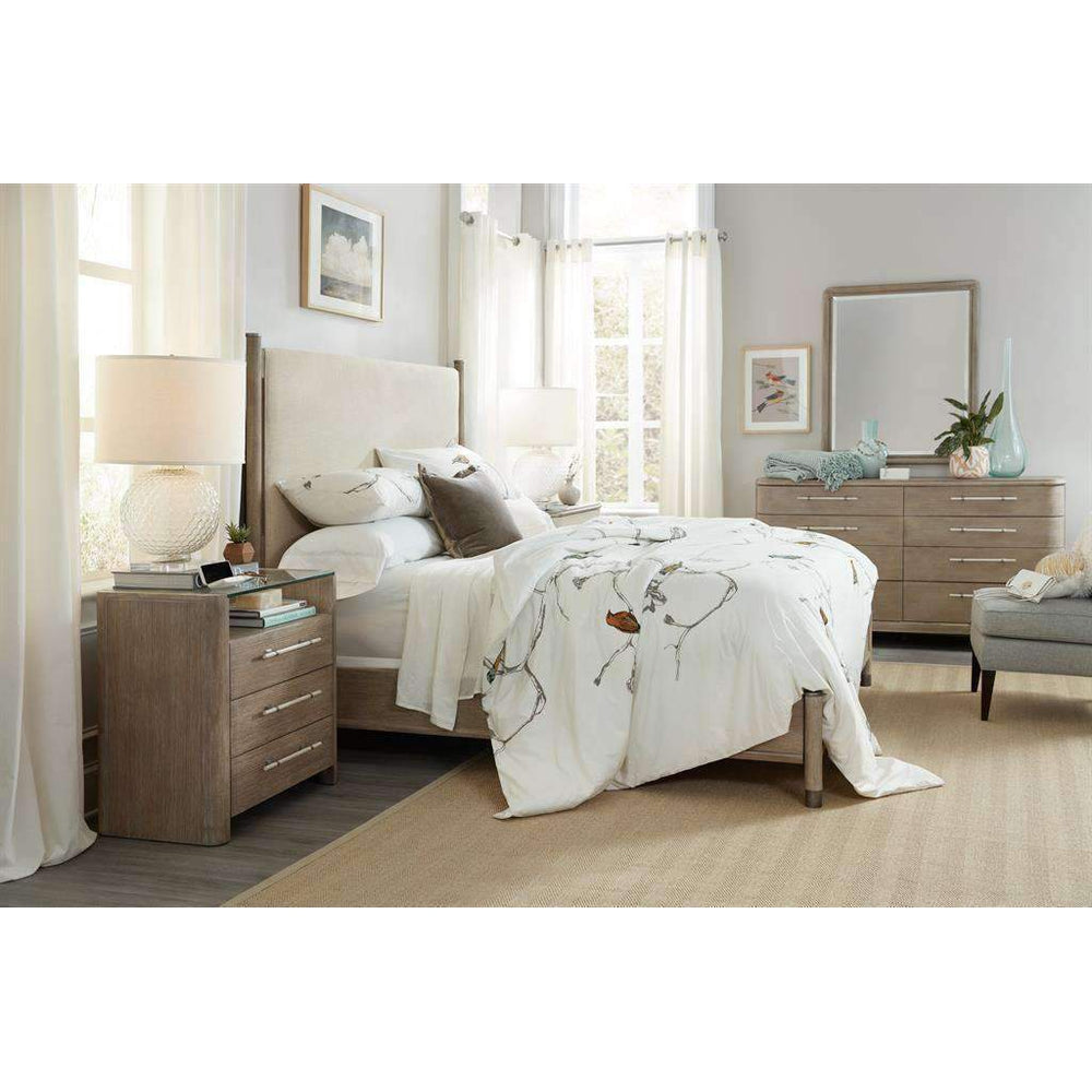 Affinity Upholstered Bed-Hooker-HOOKER-6050-90950-GRY-BedsQueen-2-France and Son
