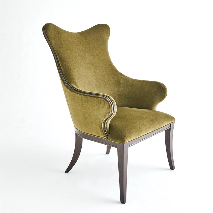 Evelyn Chair-Global Views-GVSA-2692-Lounge ChairsToast Velvet - Muslin-9-France and Son