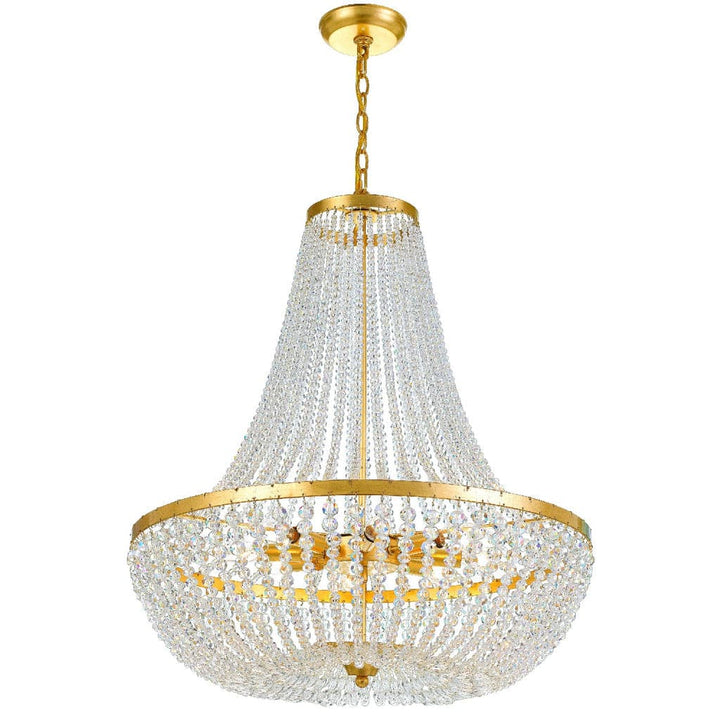 Rylee 8 Light Chandelier-Crystorama Lighting Company-CRYSTO-609-MK-ChandeliersAntique Gold-6-France and Son