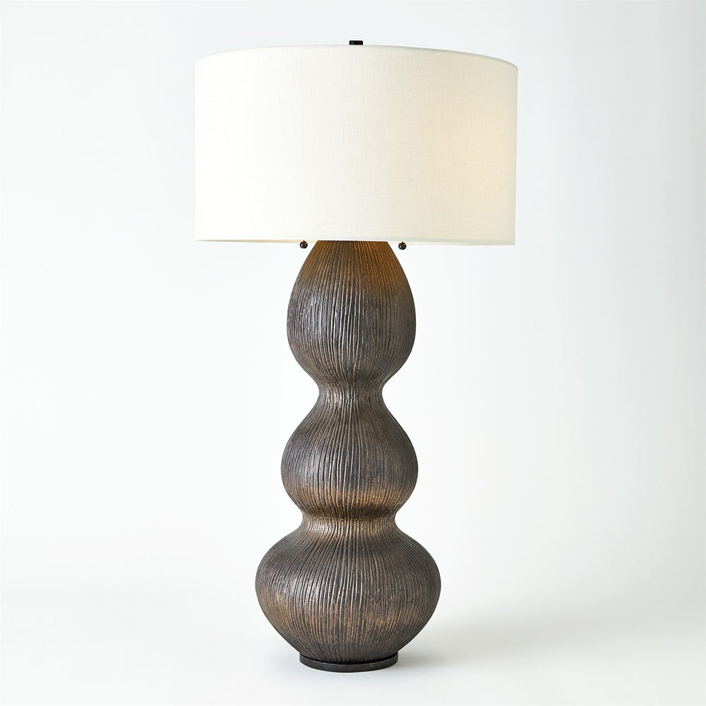 Torch Table Lamp-Global Views-GVSA-7.10529-Table LampsBronze-2-France and Son