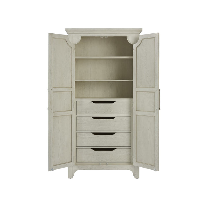 Escape - Coastal Living Home Collection - Narrow Utility Cabinet-Universal Furniture-UNIV-833160-Bookcases & Cabinets-4-France and Son