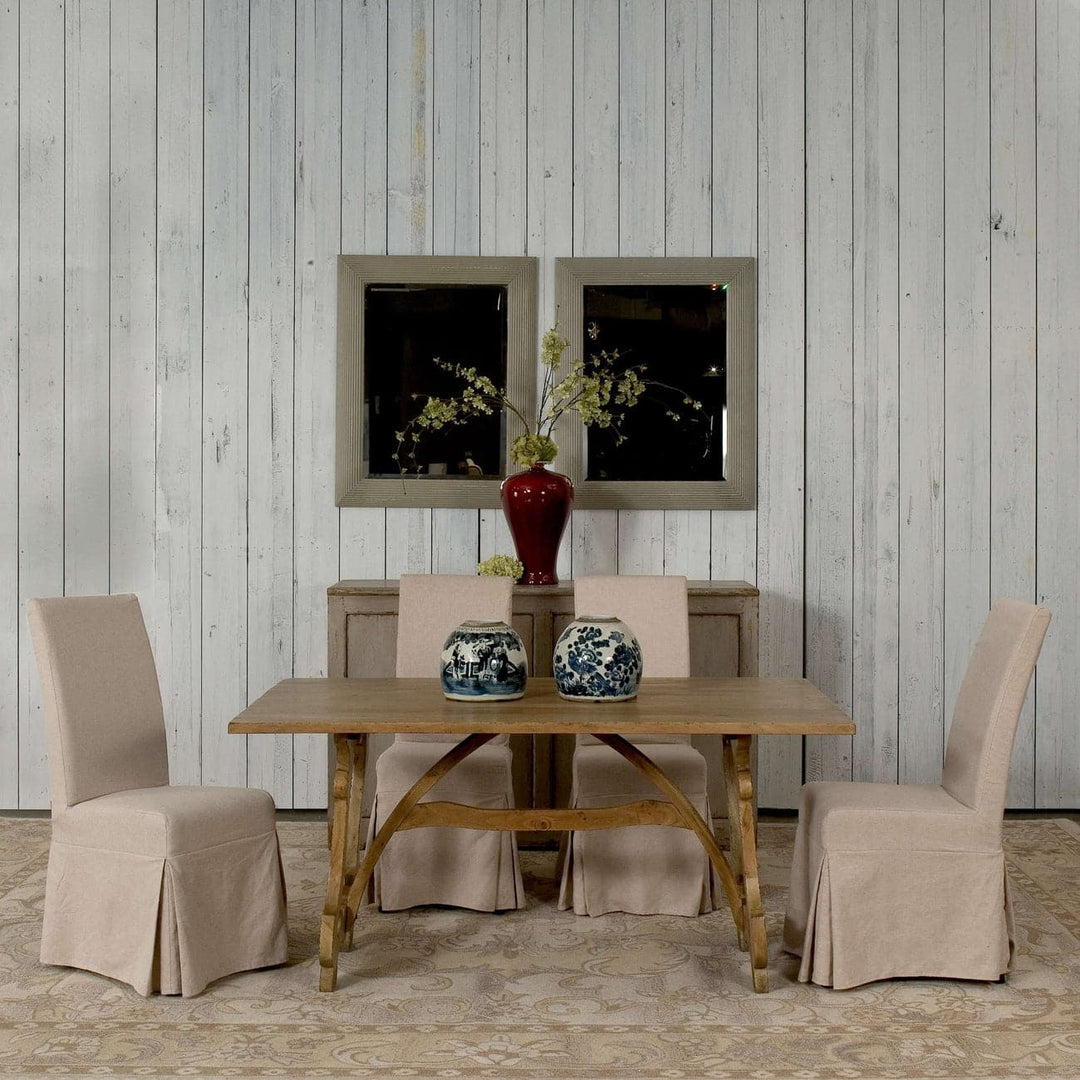 Calambac Dining Table-SARREID-SARREID-27862-Dining TablesDriftwood-4-France and Son