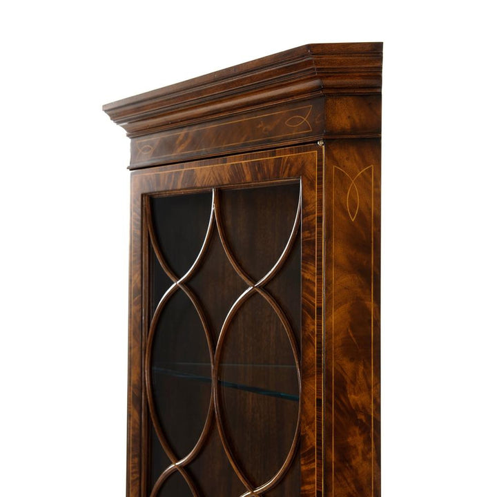 Corner Cabinet of Georgian England-Theodore Alexander-THEO-6105-261-Bookcases & Cabinets-4-France and Son