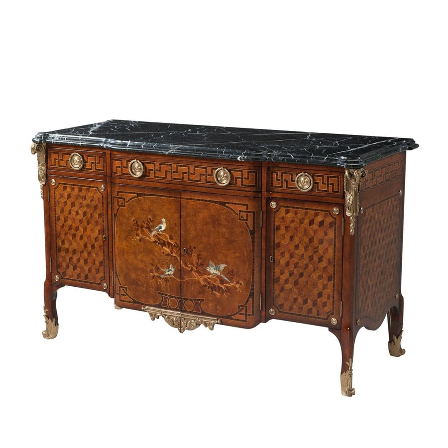 King's Aviary side cabinet-Theodore Alexander-THEO-6105-329-Sideboards & Credenzas-1-France and Son