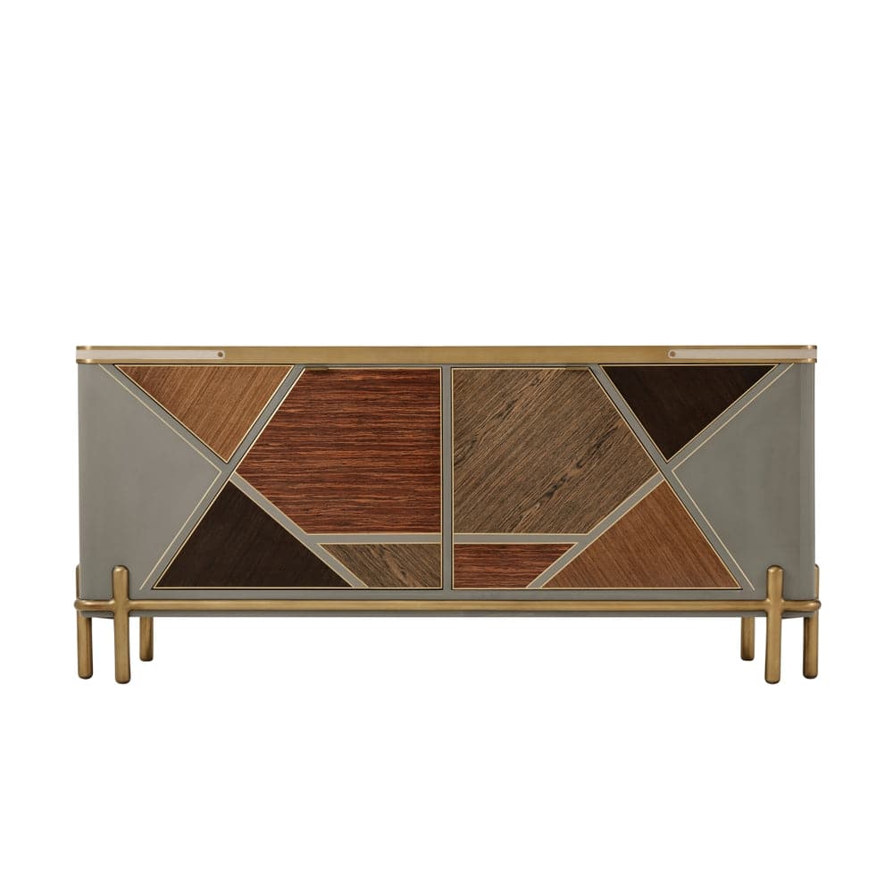 Iconic Cabinet-Theodore Alexander-THEO-6105-639-Sideboards & CredenzasVeneer Top-4-France and Son