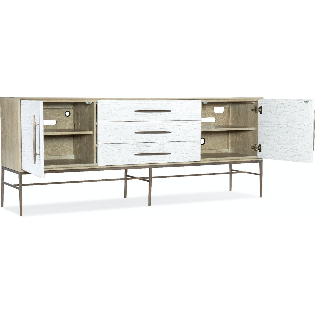 Cascade Entertainment Console-Hooker-HOOKER-6120-55480-05-Media Storage / TV Stands-3-France and Son