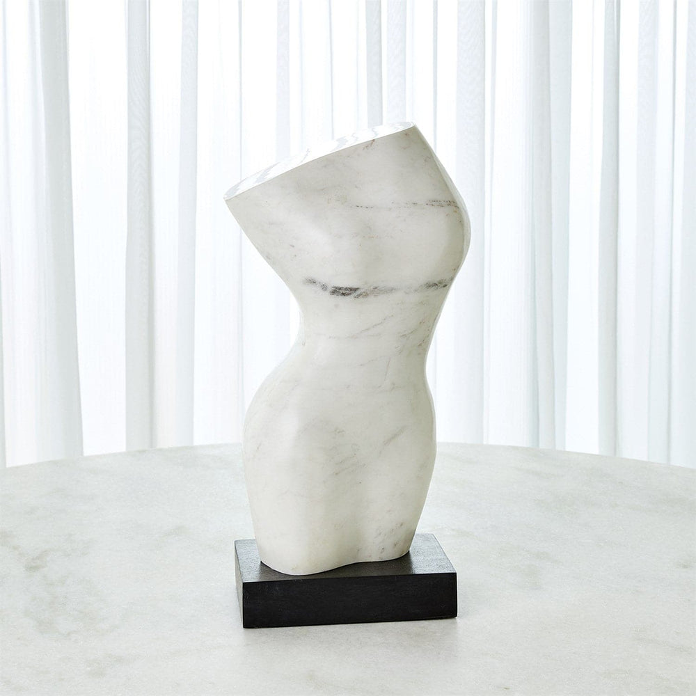 Marble Torso-Global Views-GVSA-9.93752-Decorative Objects-2-France and Son