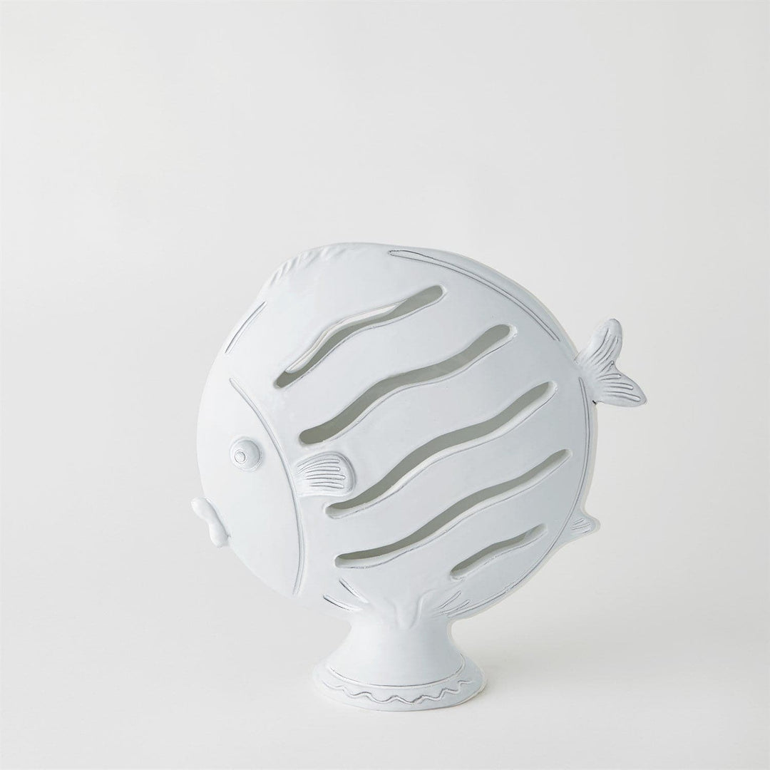 Table Top Fish-Global Views-GVSA-3.31727-Decorative ObjectsSmall-White-6-France and Son