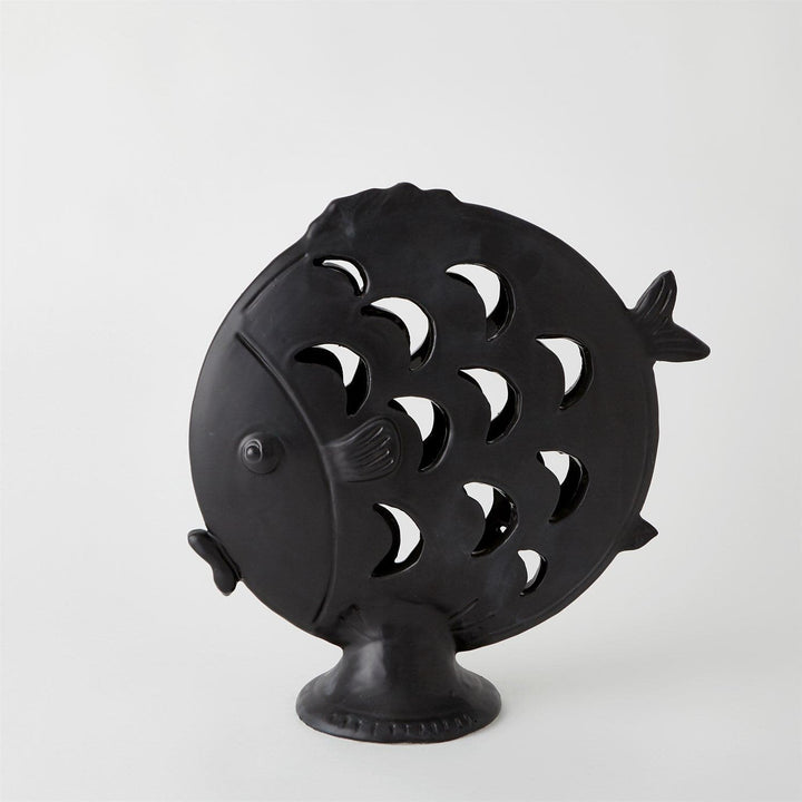 Table Top Fish-Global Views-GVSA-3.31717-Decorative ObjectsMedium-Matte Black-3-France and Son