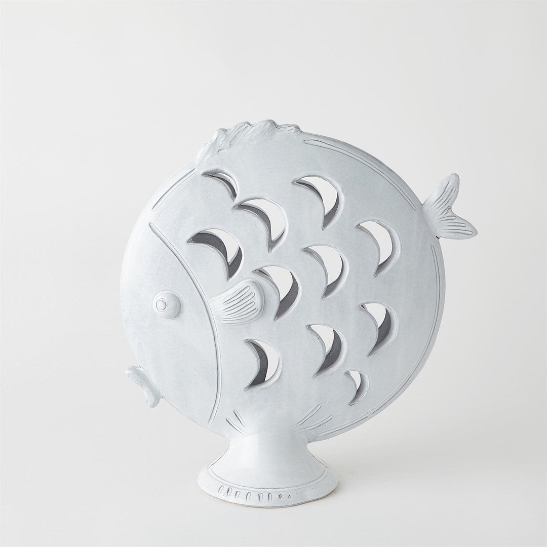 Table Top Fish-Global Views-GVSA-3.31726-Decorative ObjectsMedium-White-5-France and Son