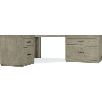 Linville Falls Corner Combo-24in-36in Tops-Lateral and Small File-Hooker-HOOKER-6150-10935-85-Sideboards & Credenzas-1-France and Son