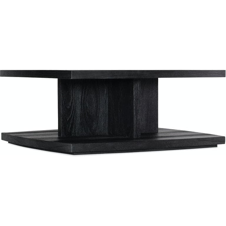 Shou Sugi Ban Square Cocktail Table-Hooker-HOOKER-6150-80210-99-Coffee Tables-1-France and Son