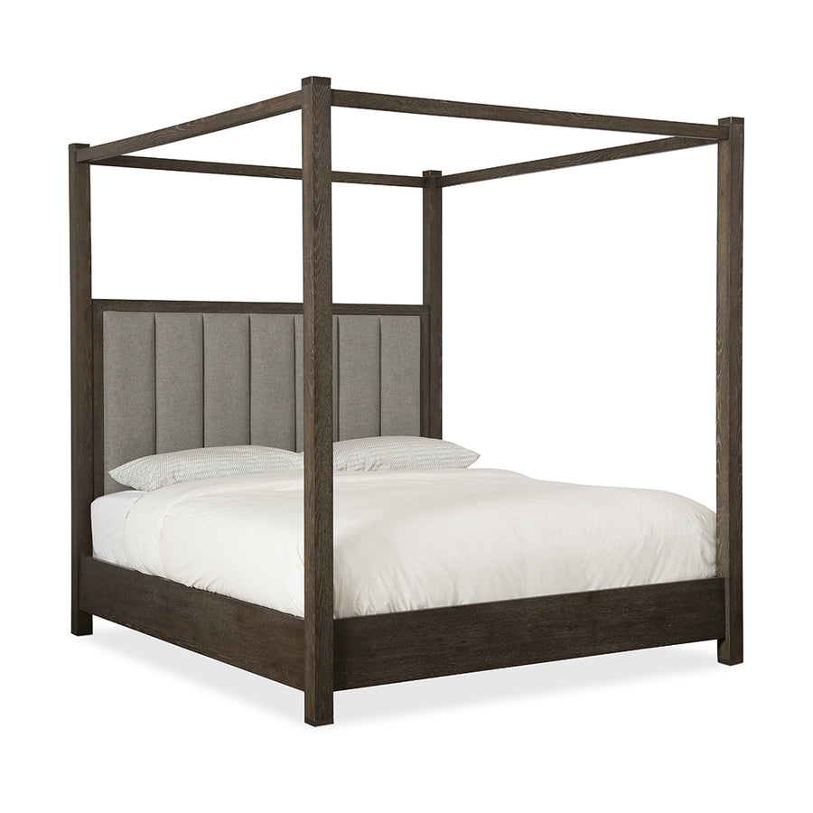 Miramar Aventura Jackson Poster Bed with Tall Posts & Canopy-Hooker-HOOKER-6202-90660-TALL-BedsCalifornia King-1-France and Son