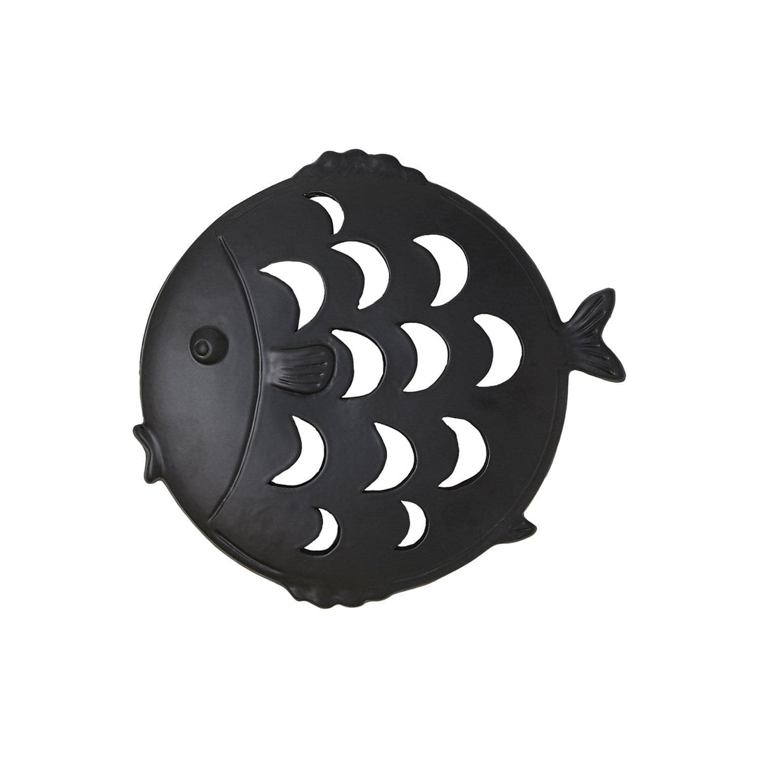 Wall Mount Fish-Global Views-GVSA-3.31720-Wall DecorMedium-Matte Black-3-France and Son