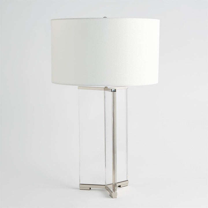 Y Table Lamp-Global Views-GVSA-8.83032-Table LampsNickel-3-France and Son