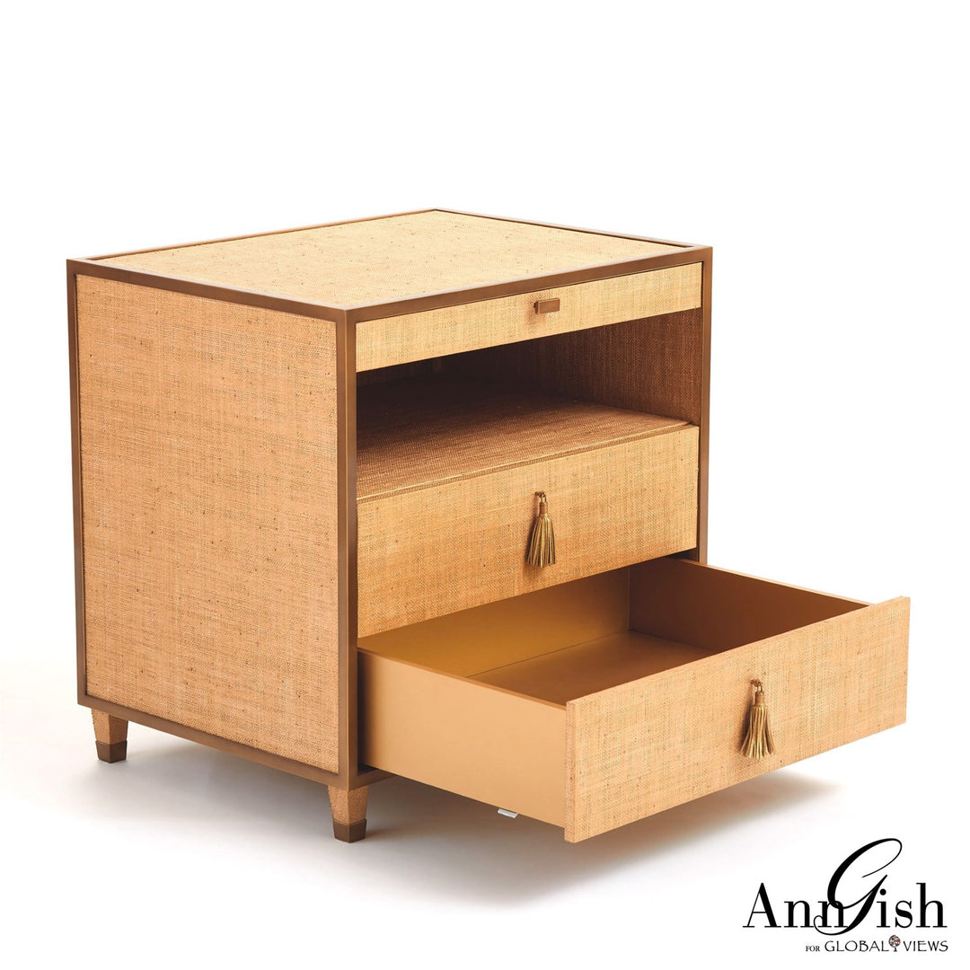 D'Oro Bedside Chest-Global Views-GVSA-AG2.20003-Dressers-4-France and Son