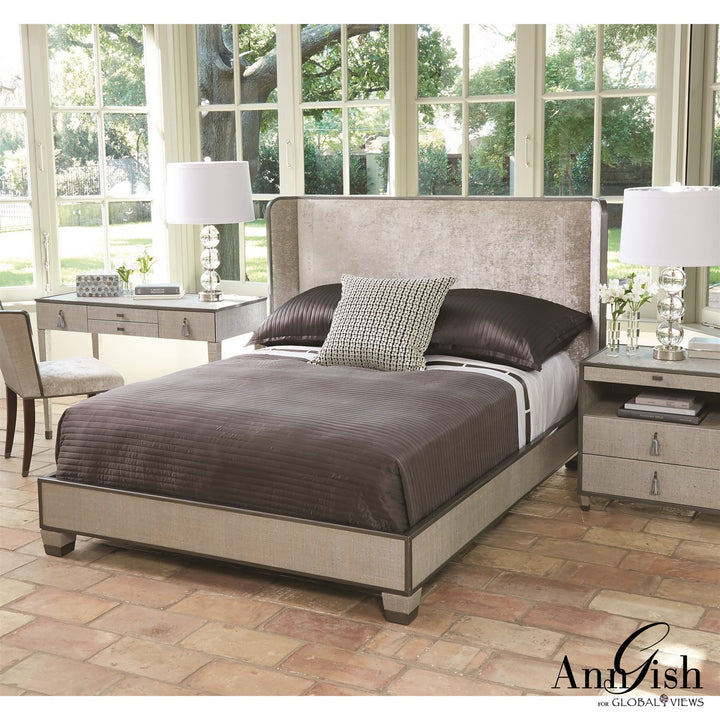 Argento Bed - Queen-Global Views-GVSA-AG2.20007-Beds-2-France and Son