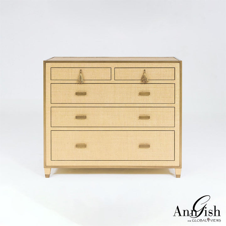 D'Oro Chest of Drawers-Global Views-GVSA-AG2.20022-Dressers-1-France and Son