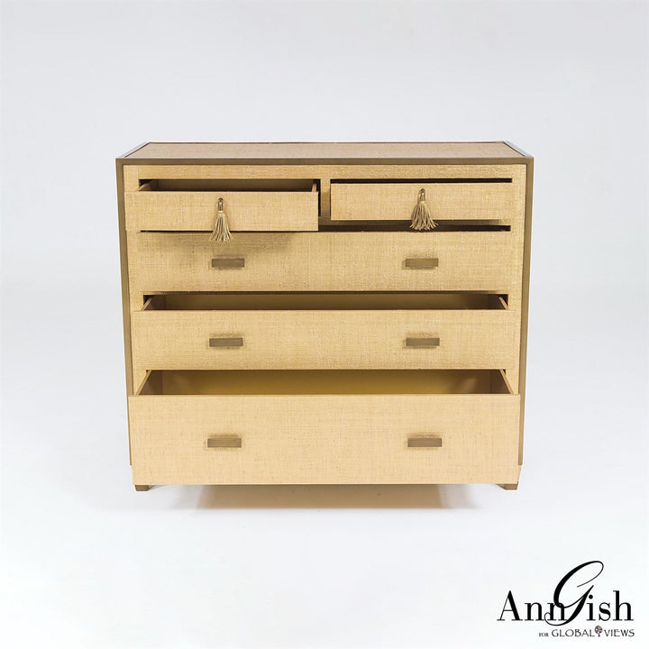 D'Oro Chest of Drawers-Global Views-GVSA-AG2.20022-Dressers-4-France and Son
