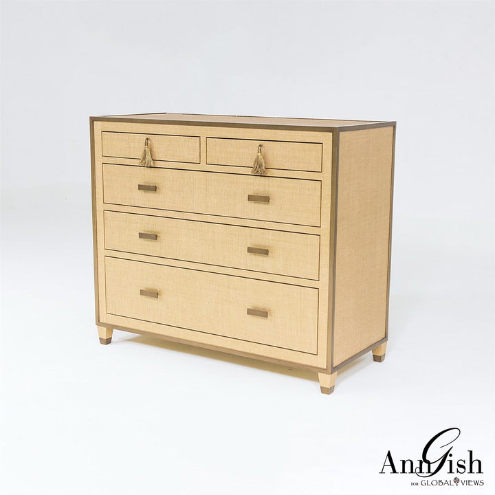 D'Oro Chest of Drawers-Global Views-GVSA-AG2.20022-Dressers-3-France and Son