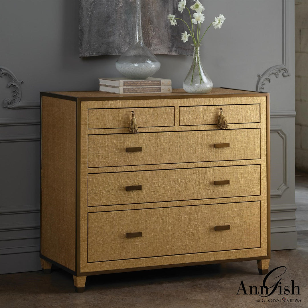 D'Oro Chest of Drawers-Global Views-GVSA-AG2.20022-Dressers-2-France and Son