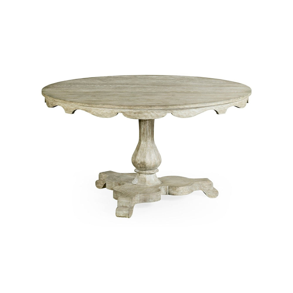 Overbury Grey Oak Table-Jonathan Charles-JCHARLES-530021-54D-GYO-Dining Tables54"-2-France and Son