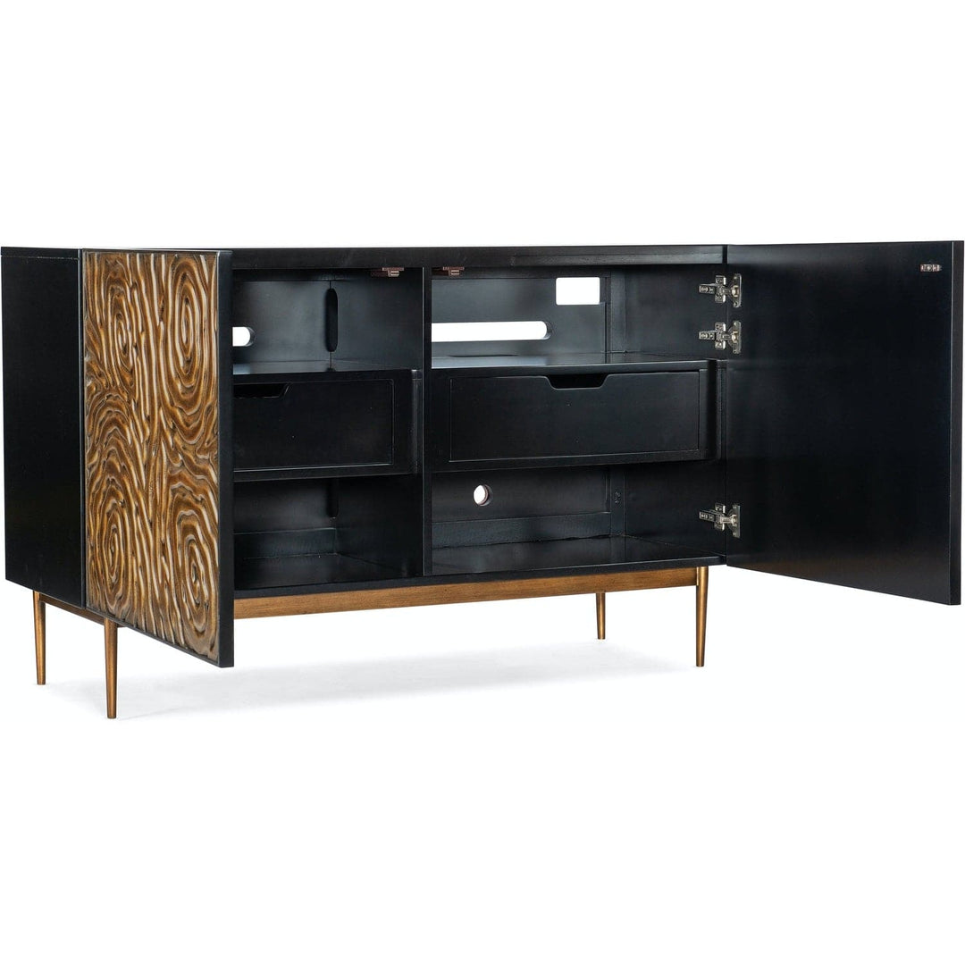 Melange Fingerprints Two Door Credenza-Hooker-HOOKER-628-50216-15-Sideboards & Credenzas-2-France and Son