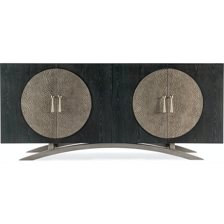 Nolita Four Door Entertainment Console-Hooker-HOOKER-628-55034-98-Media Storage / TV Stands-3-France and Son