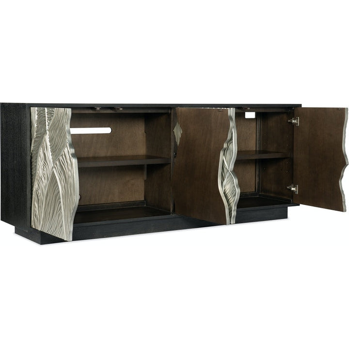 Summit Gorge Entertainment Console-Hooker-HOOKER-628-55040-98-Media Storage / TV Stands-4-France and Son