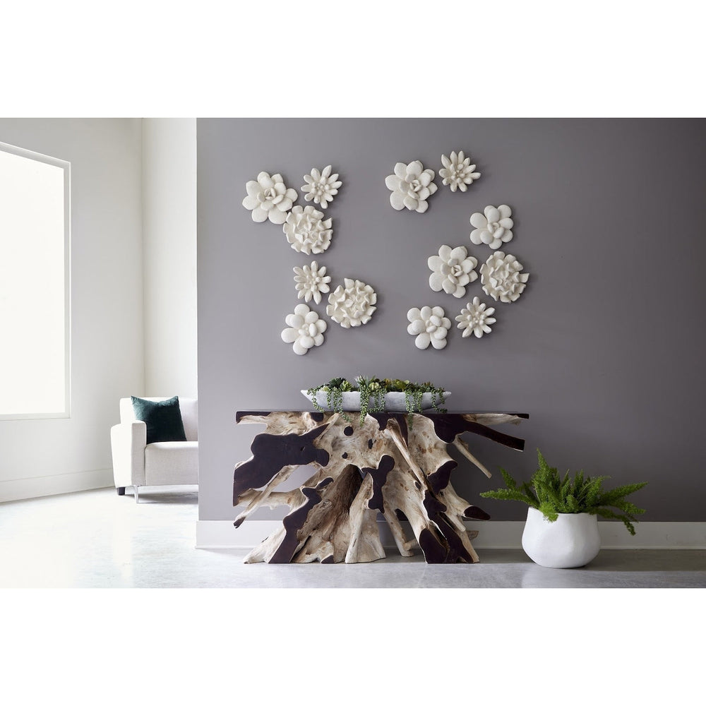 Succulent Wall Art-Phillips Collection-PHIL-PH104150-Wall ArtWhite-Laui-2-France and Son