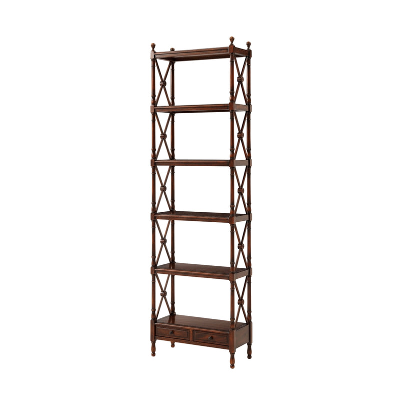 Display Etagere from the Regency-Theodore Alexander-THEO-6300-009-Bookcases & Cabinets-1-France and Son