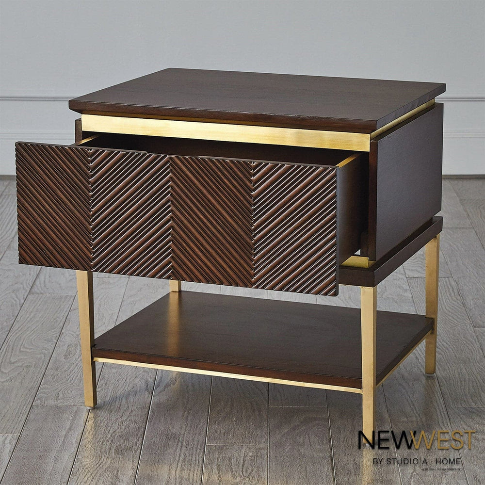 Latilla Bedside Chest-Global Views-GVSA-NW7.90018-Dressers-2-France and Son