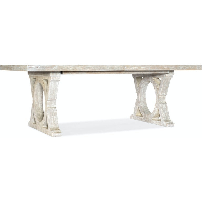 Topsail Rectangle Dining Table w/2-18in Leaves-Hooker-HOOKER-6350-75207-80-Dining Tables-1-France and Son