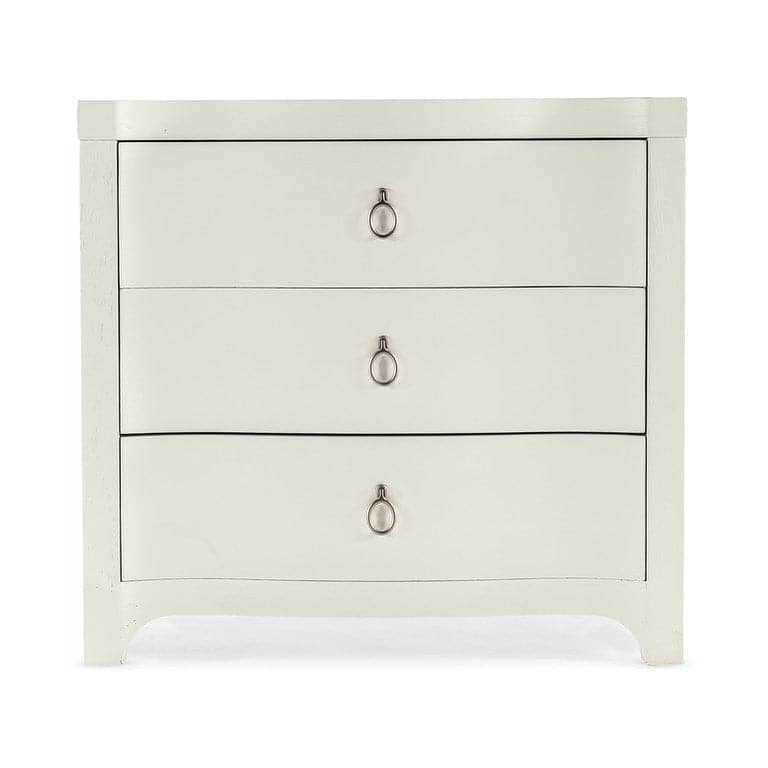 Antigua Three Drawer Nightstand-Hooker-HOOKER-6350-90116-02-Nightstandswhite-3-France and Son