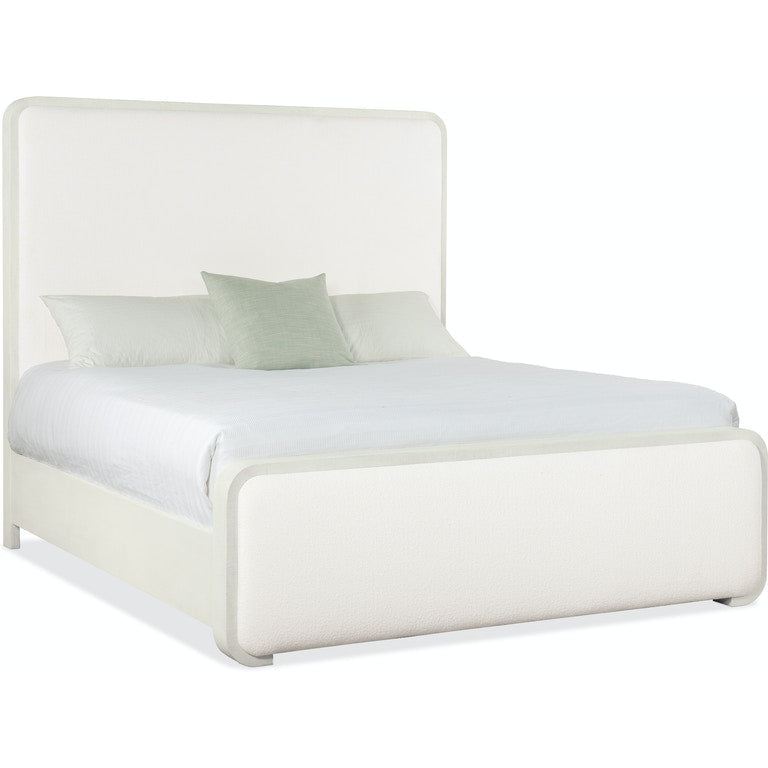 Serenity Ashore King Upholstered Panel Bed