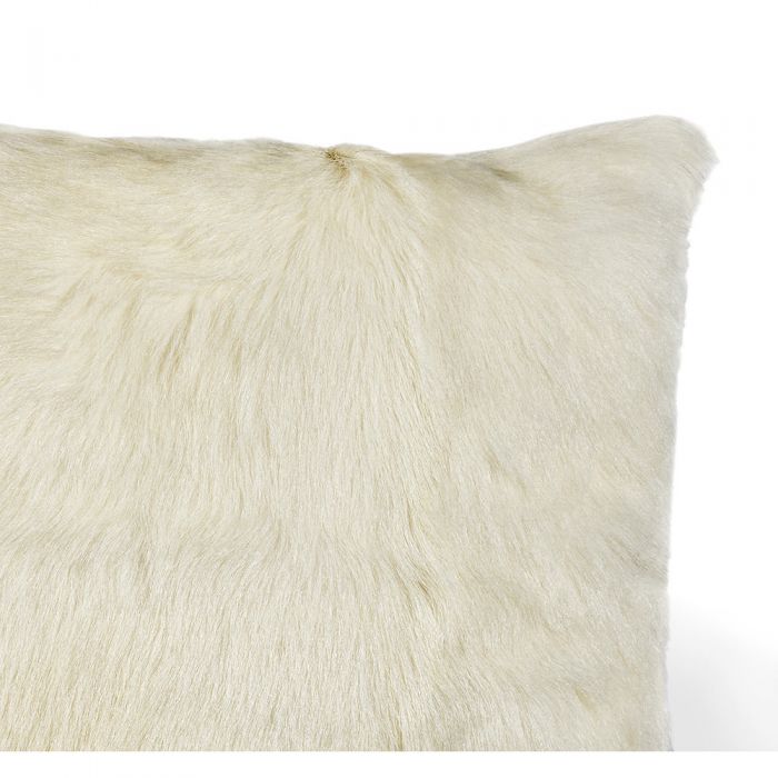Goat Skin Pillow-Interlude-INTER-635032-PillowsIvory-Square-2-France and Son
