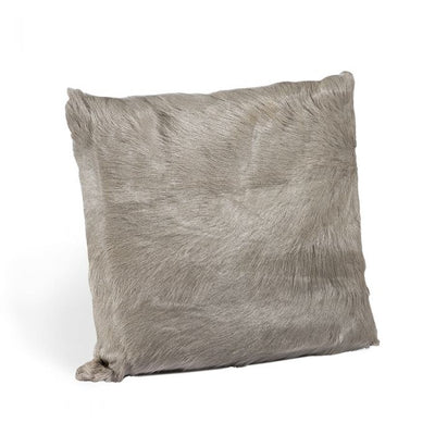 Goat Skin Pillow-Interlude-INTER-635034-PillowsGrey-Square-4-France and Son