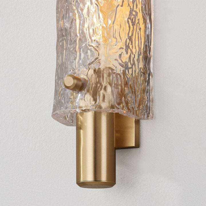 Harwich 1 Light Sconce-Hudson Valley-HVL-8918-AGB-Wall LightingAged Brass-3-France and Son