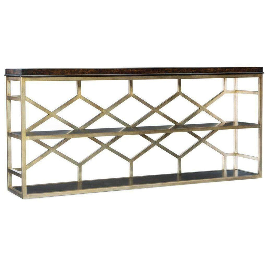 Melange Giles Console Table-Hooker-HOOKER-638-85290-DKW-Console Tables-1-France and Son