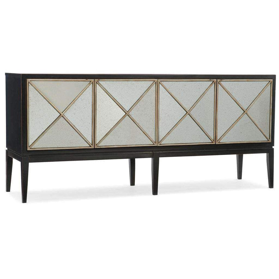 Melange Jova Four-Door Credenza-Hooker-HOOKER-638-85306-CHP-Sideboards & Credenzas-1-France and Son