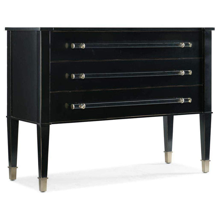 Melange Rowan Chest-Hooker-HOOKER-638-85432-BLK-Dressers-1-France and Son