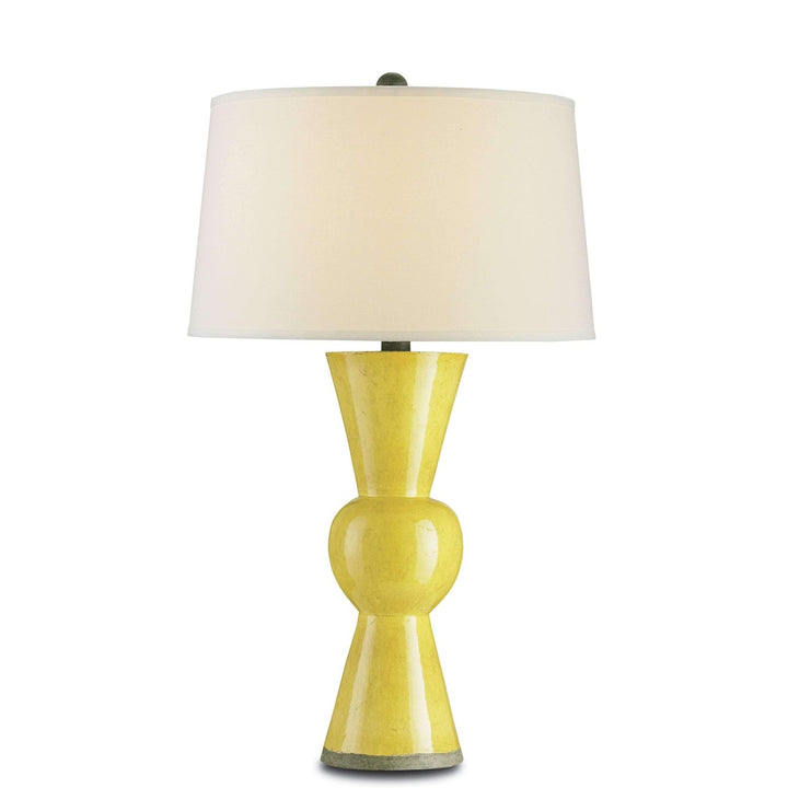 Upbeat White Table Lamp-Currey-CURY-6382-Table LampsYellow-4-France and Son