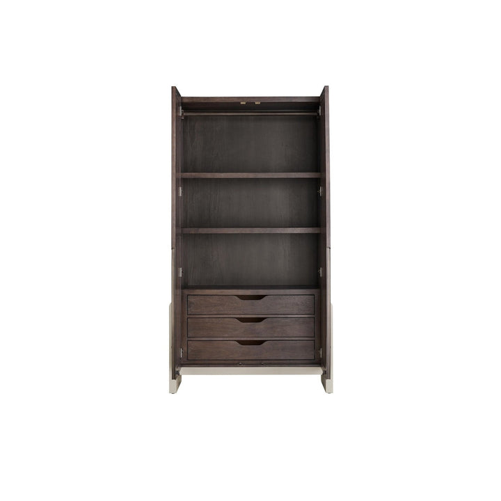 Shasta Wardrobe-Universal Furniture-UNIV-U225B160-Bookcases & Cabinets-2-France and Son