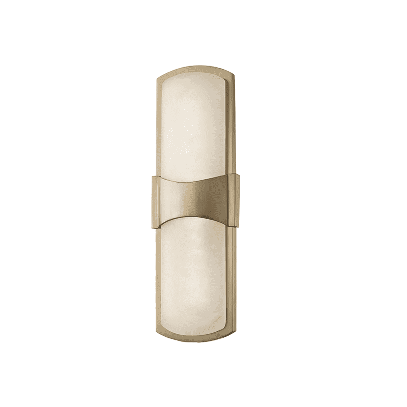 Valencia 1 Light Led Wall Sconce-Hudson Valley-HVL-3415-AGB-Wall LightingAged Brass-1-France and Son