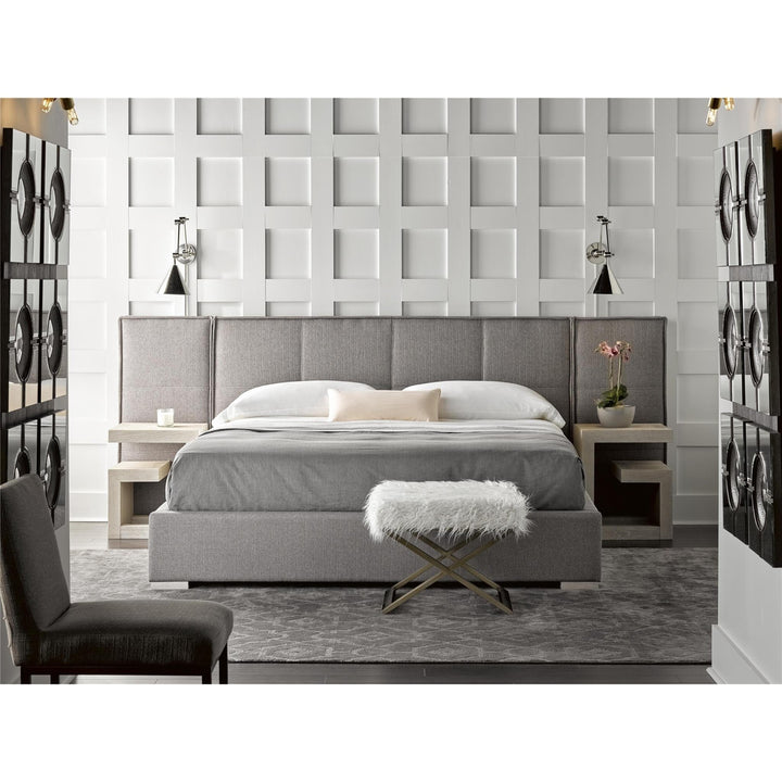 Modern Bedside Table-Universal Furniture-UNIV-642355-NightstandsCharcoal-4-France and Son
