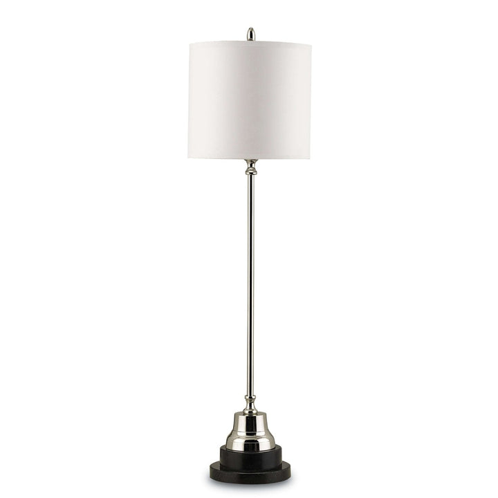 Messenger Brass Table Lamp-Currey-CURY-6472-Table LampsVintage Brass/Black-2-France and Son